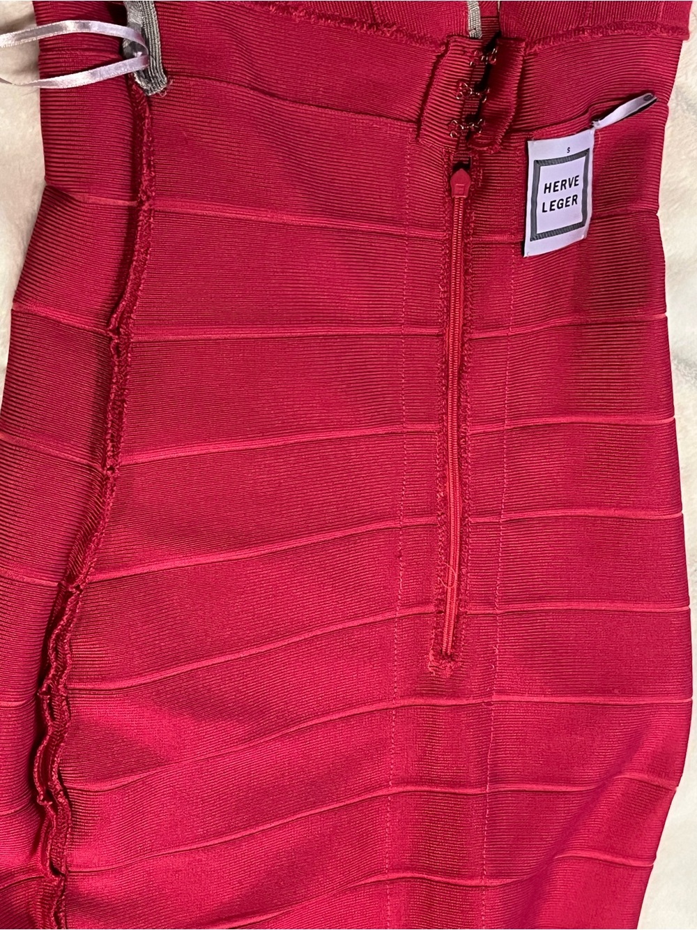 Y2K Herve Leger “Heartbreaker” Bandage Dress Small - Picture 12 of 13